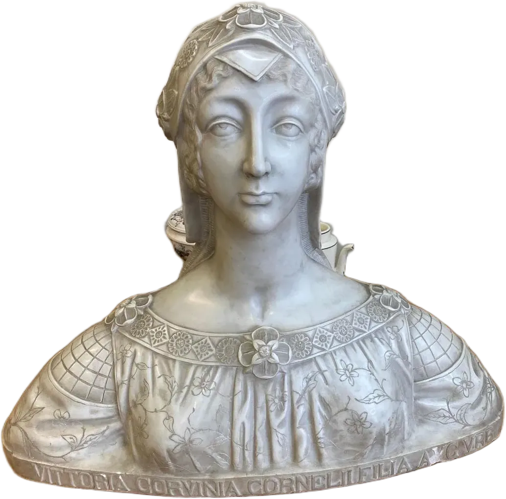 Buste en marbre d'une femme Renaissance